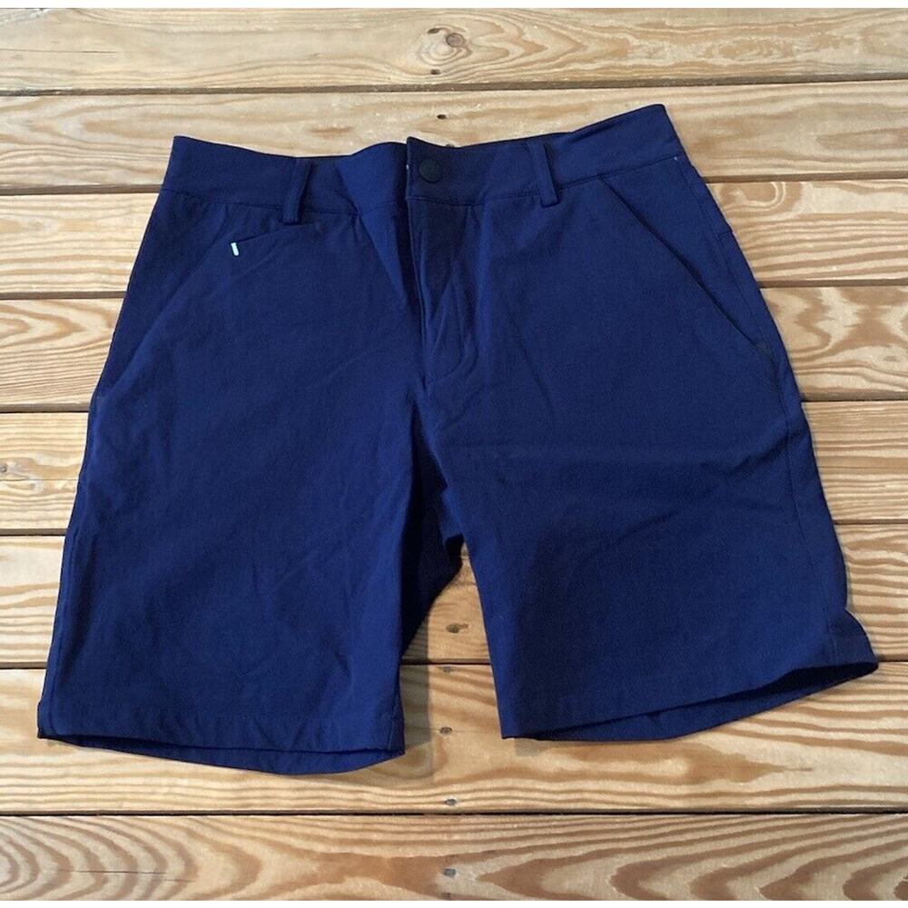 Blanc Noir Knee Length Shorts Size 32 Men’s Navy